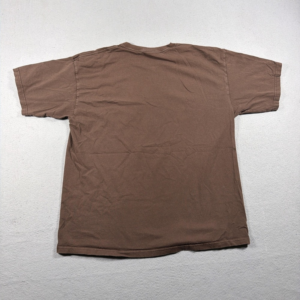 Cabo Wabo Cantina Shirt Men XL Brown Skull Skeleton Sammy Haggar Bar Vintage Y2K - Picture 8 of 9